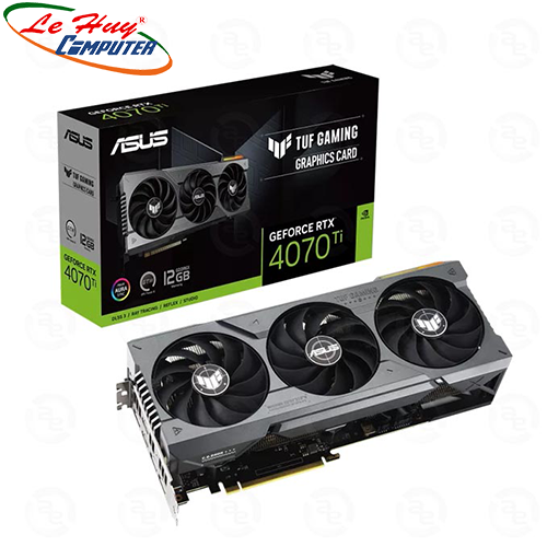 Card màn hình - VGA ASUS TUF Gaming GeForce RTX 4070 Ti 12GB GDDR6X (TUF-RTX4070TI-12G-GAMING) -- Hàng Chính Hãng