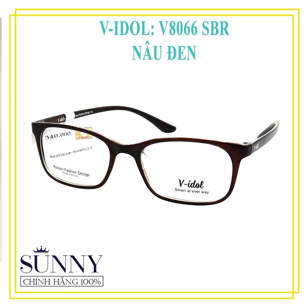 Gọng kính nam nữ chính hãng Vidol V8066 - 4 màu khác nhau - kèm tem thẻ bảo hành toàn quốc