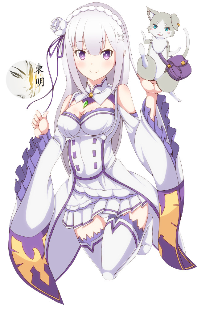Tranh Poster Re:ZERO A4 combo 5 tấm khác nhau