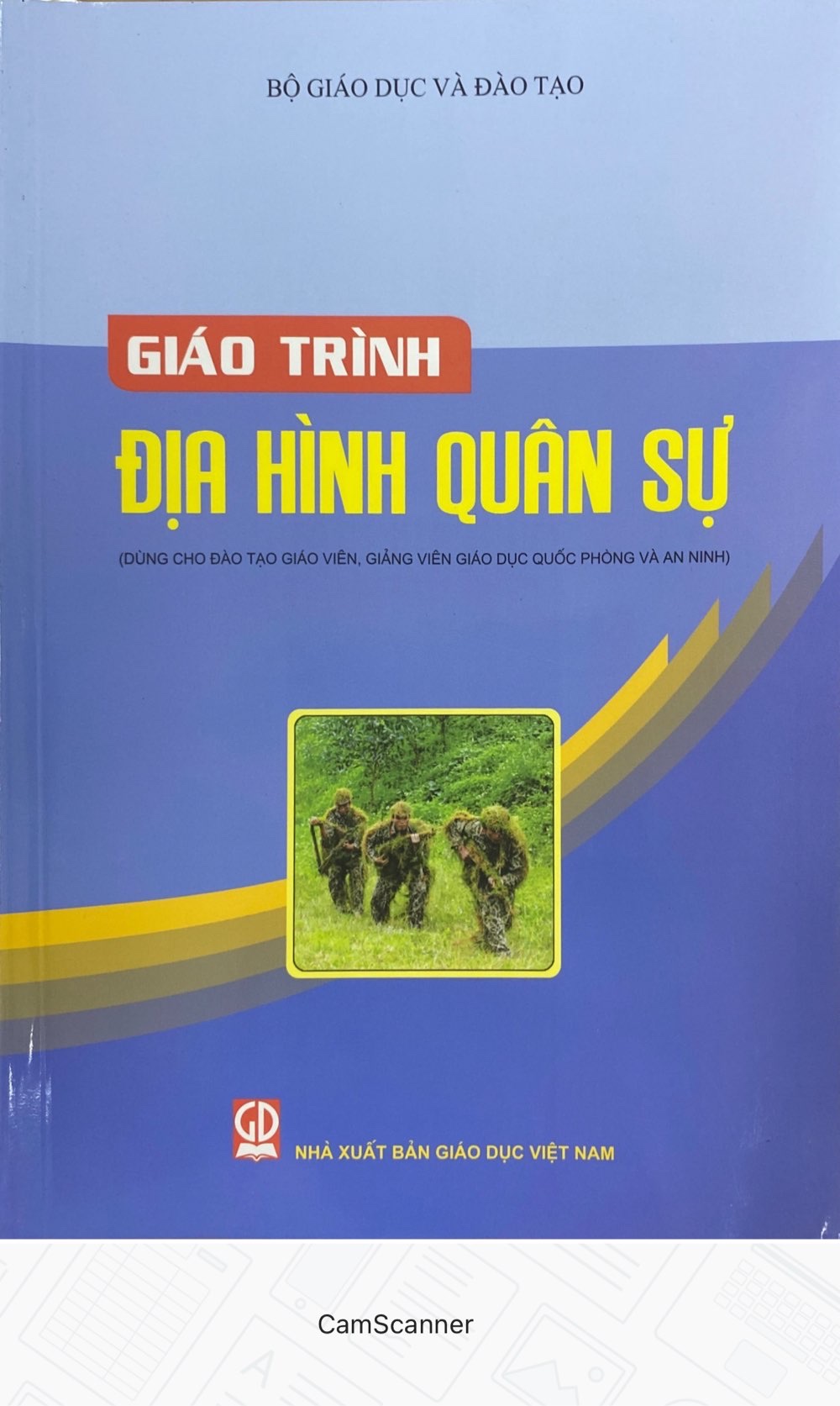 Giáo Trình Địa Hình Quân Sự - Dùng cho Giáo Viên, Giảng Viên Giáo Dục Quốc Phòng và An Ninh