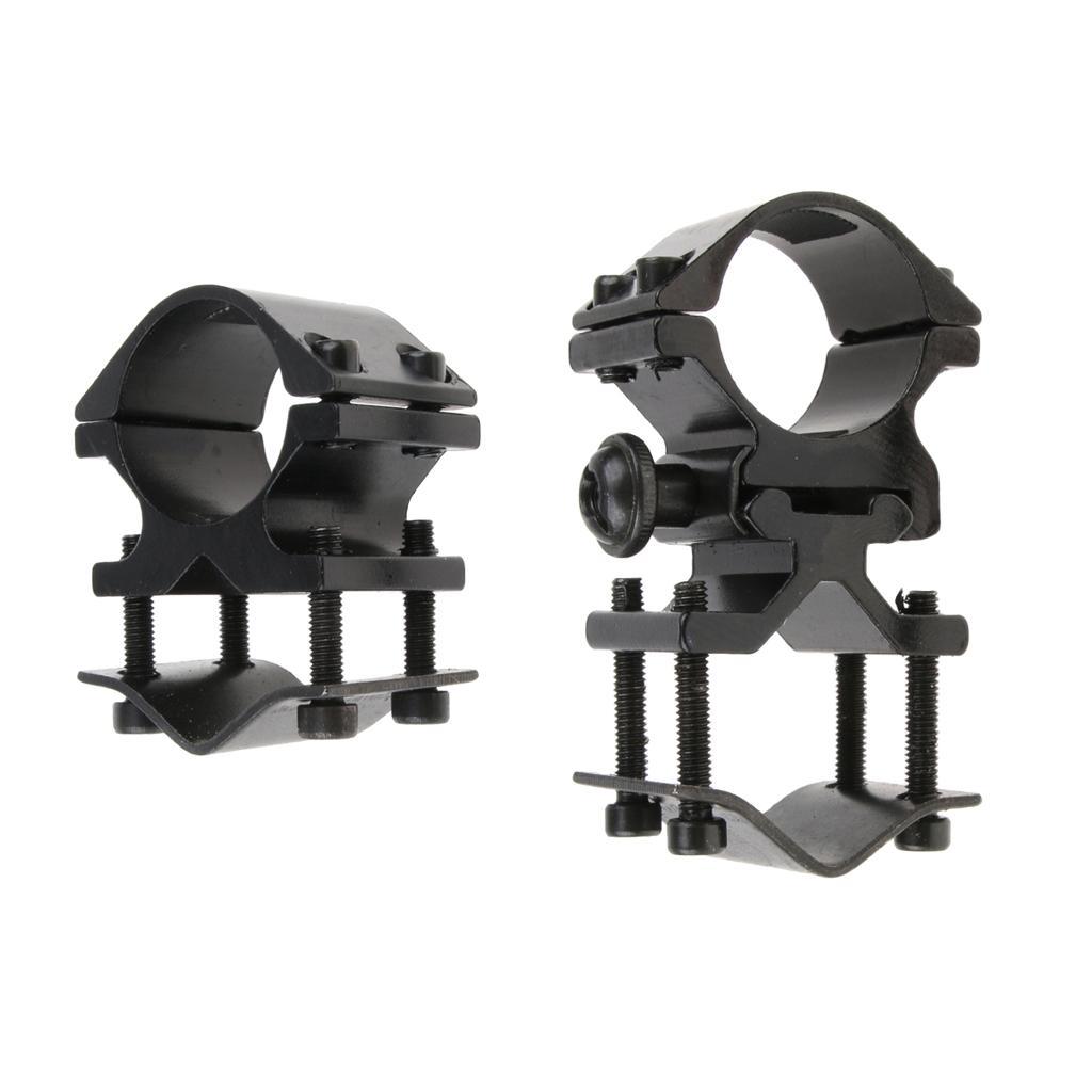 Universal Barrel & 20mm Rail 1" Flashlight Mount for SureFire Fenix