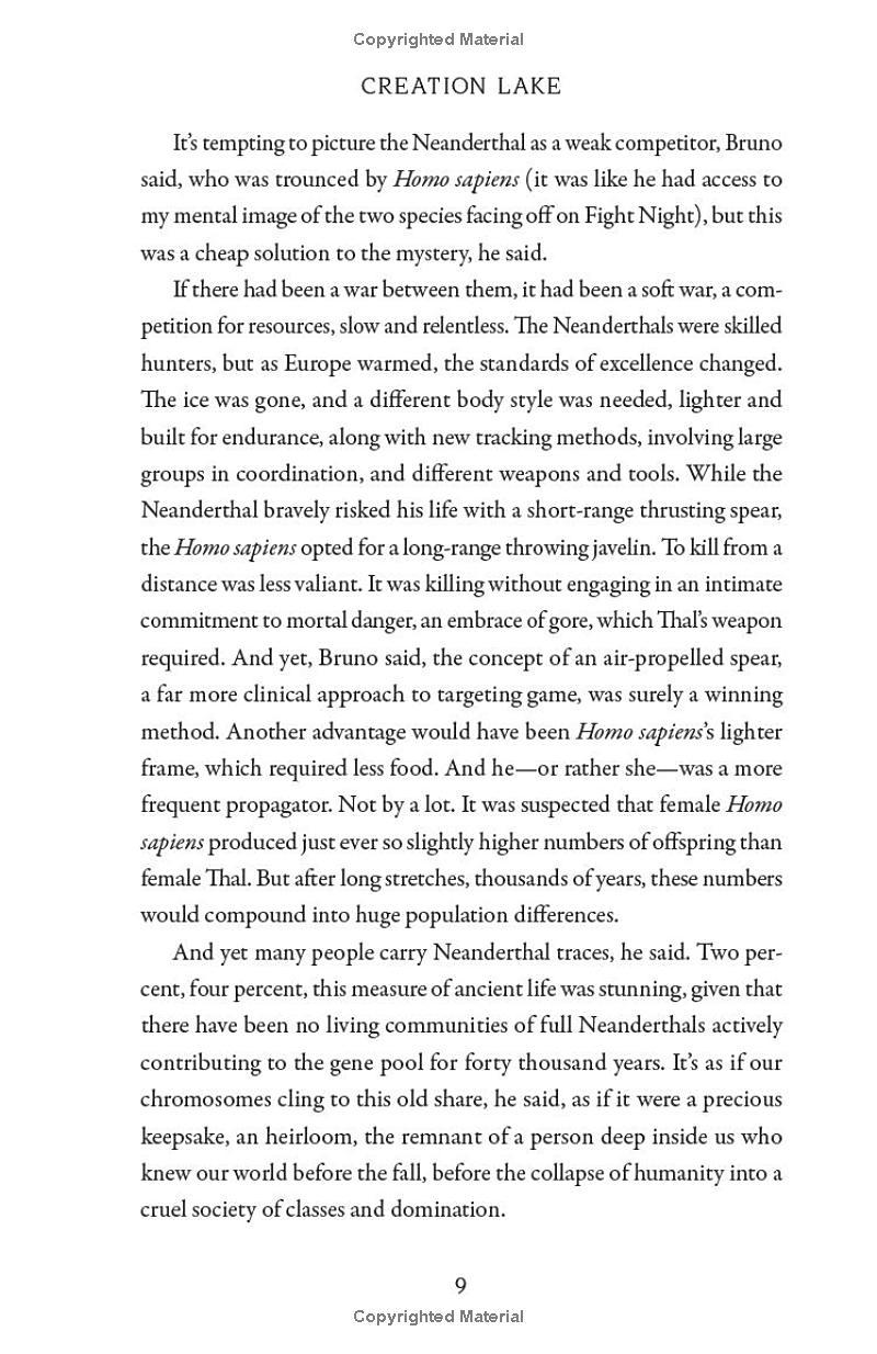 Sách ngoại văn: Creation Lake