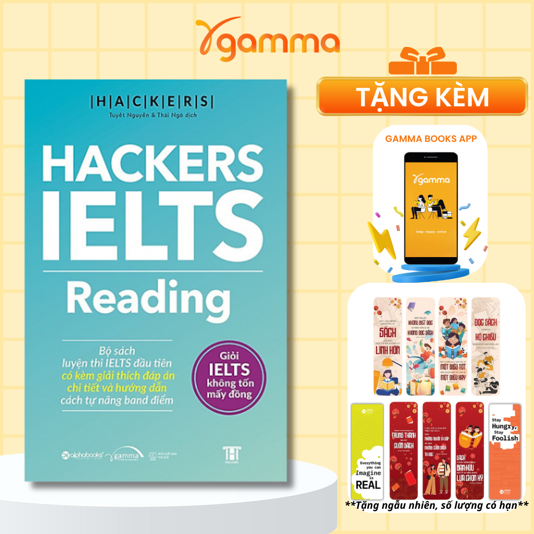 Hackers IELTS: Reading - Giỏi IELTS Không Tốn Mấy Đồng