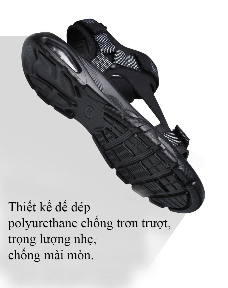 Giày quai ngang/ giày sandal / dép quai hậu cao cấp siêu bền siêu đẹp -mã 58432 - 40