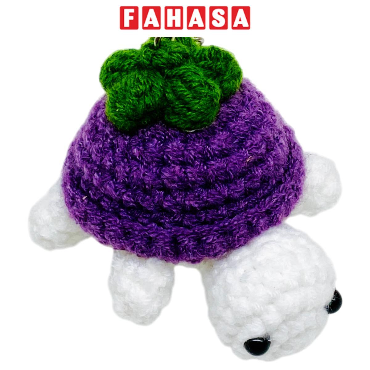 Móc Khoá Len Thủ Công Hình Rùa - Mẫu 2