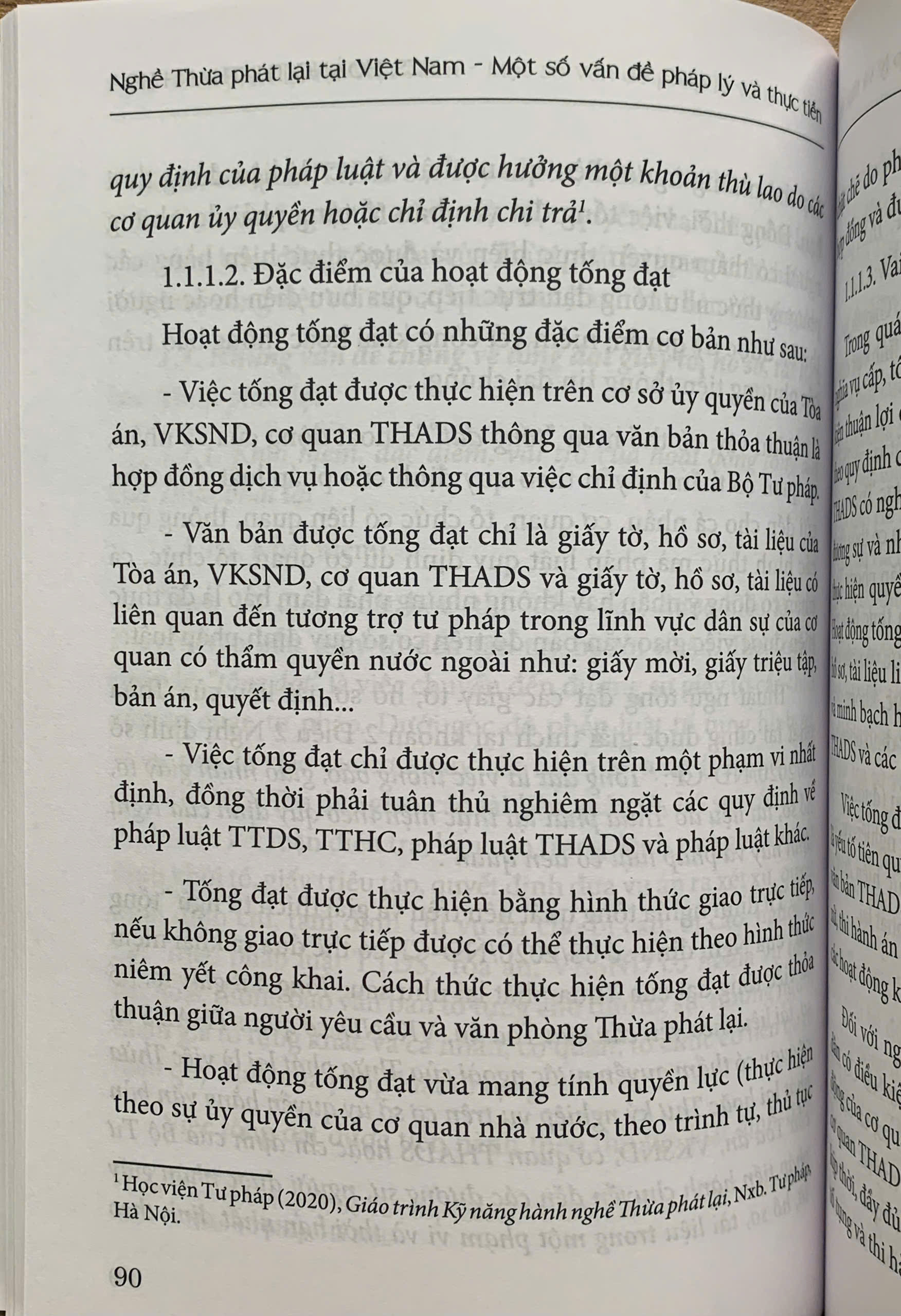 Nghề Thừa phát lại tại Việt Nam – Một số vấn đề pháp lý và thực tiễn (Tái bản lần thứ nhất)