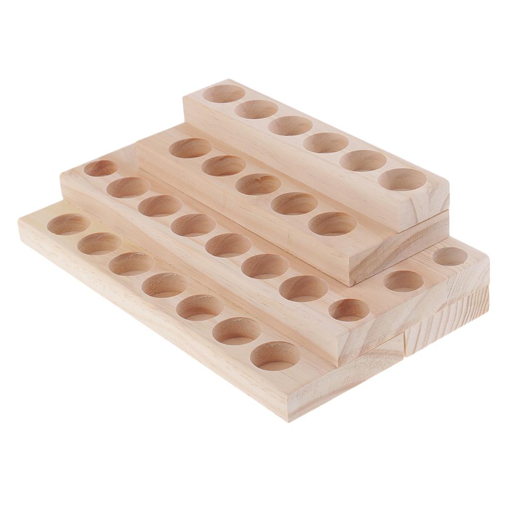 4Tier Essential Oil Aromatherapy Bottles Display Stand Oil Rack Storage Case