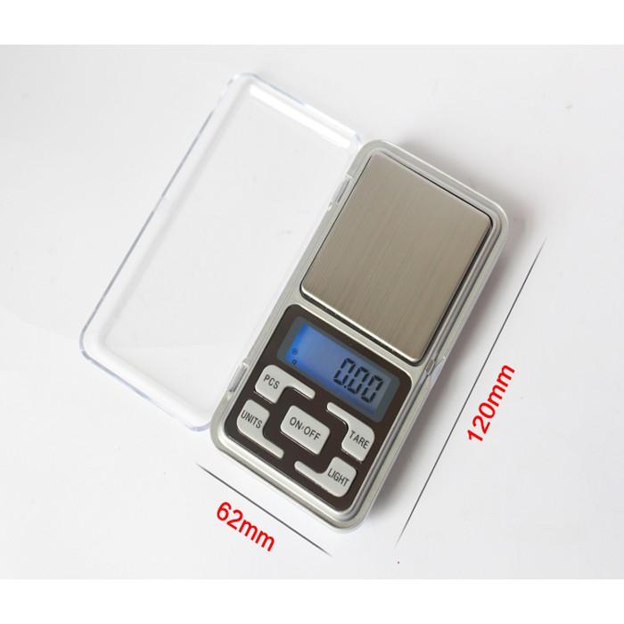 Cân Điện Tử Mini Bỏ Túi Độ Chính Xác Cao 200g/0.01g + Tặng Kèm Pin.