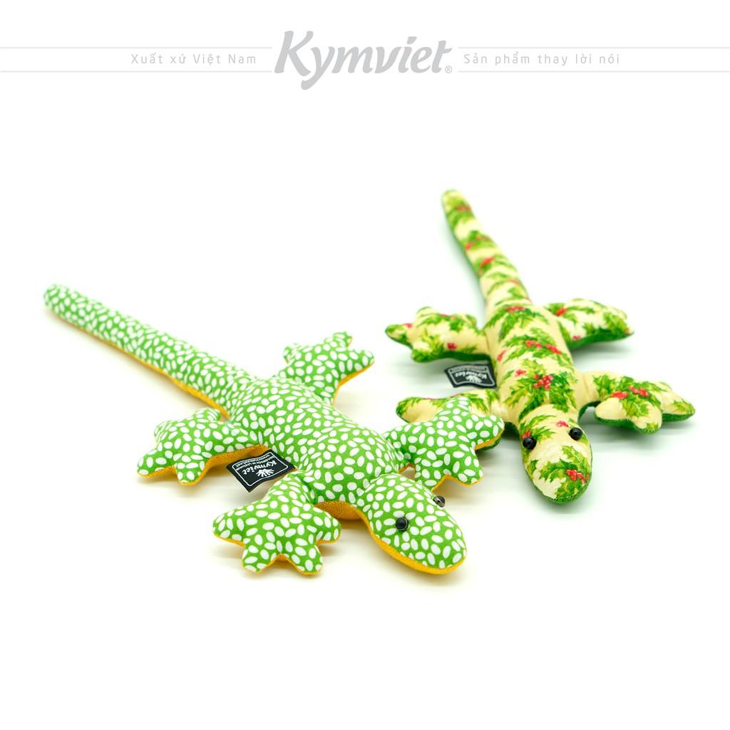 Đồ Chơi Nhồi Bông Hình Tắc Kè Hoa Kymviet 100% Handmade Cotton