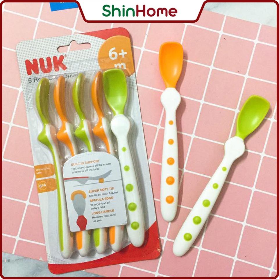 Thìa mềm ăn dặm Gerber- Nuk 6m