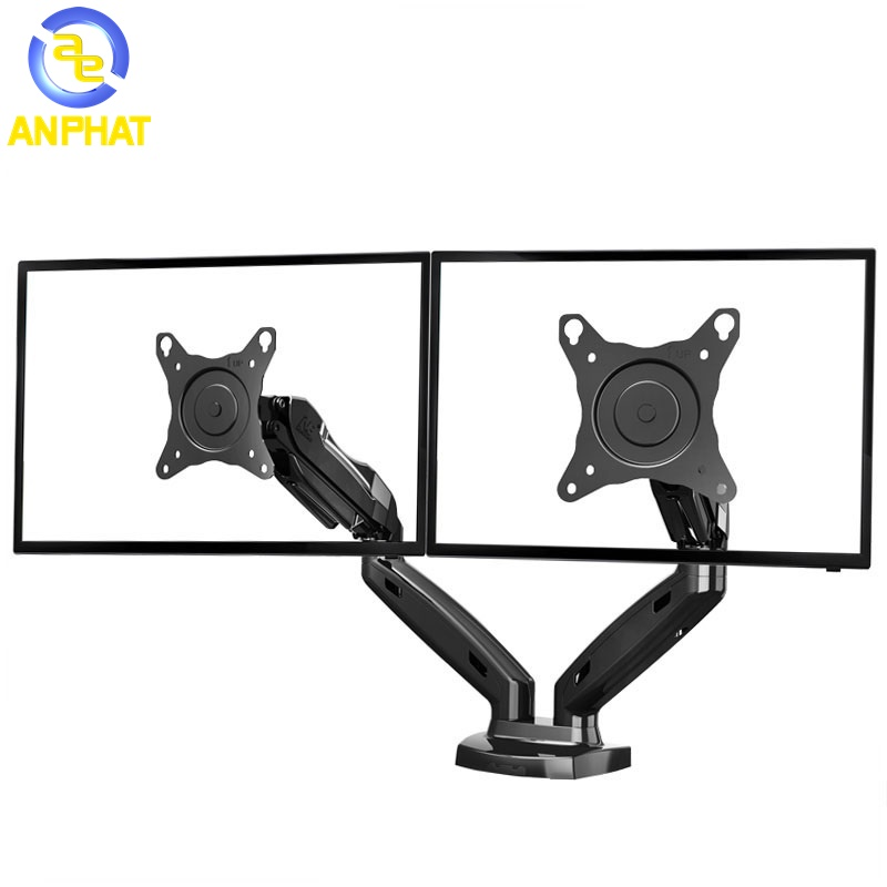 Giá Treo Hai Màn Hình LCD NB P160 (17" - 27") – Hàng Chính Hãng