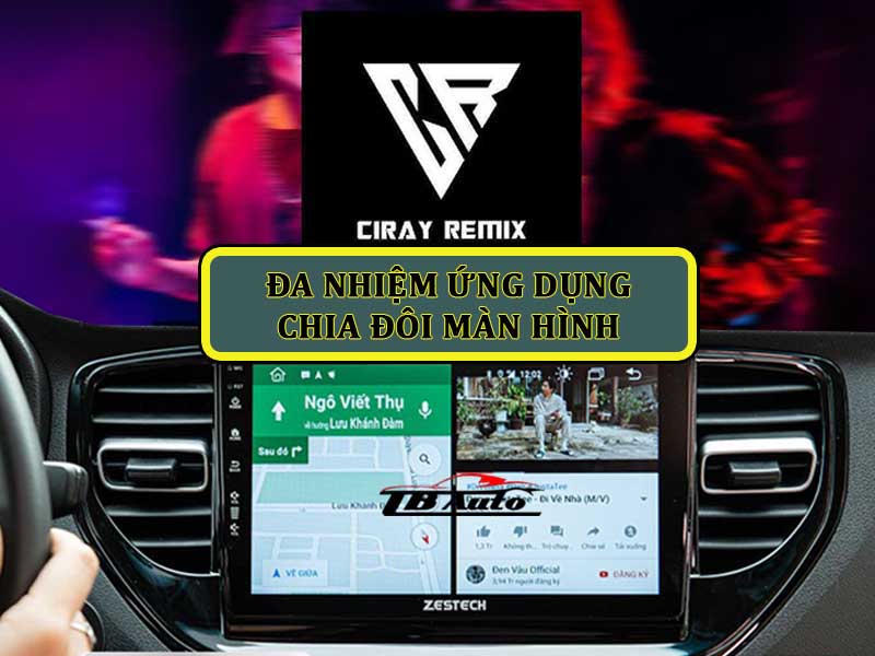 Màn hình Zestech Mazda 3 MLK 2 hệ điều hành Camera 360