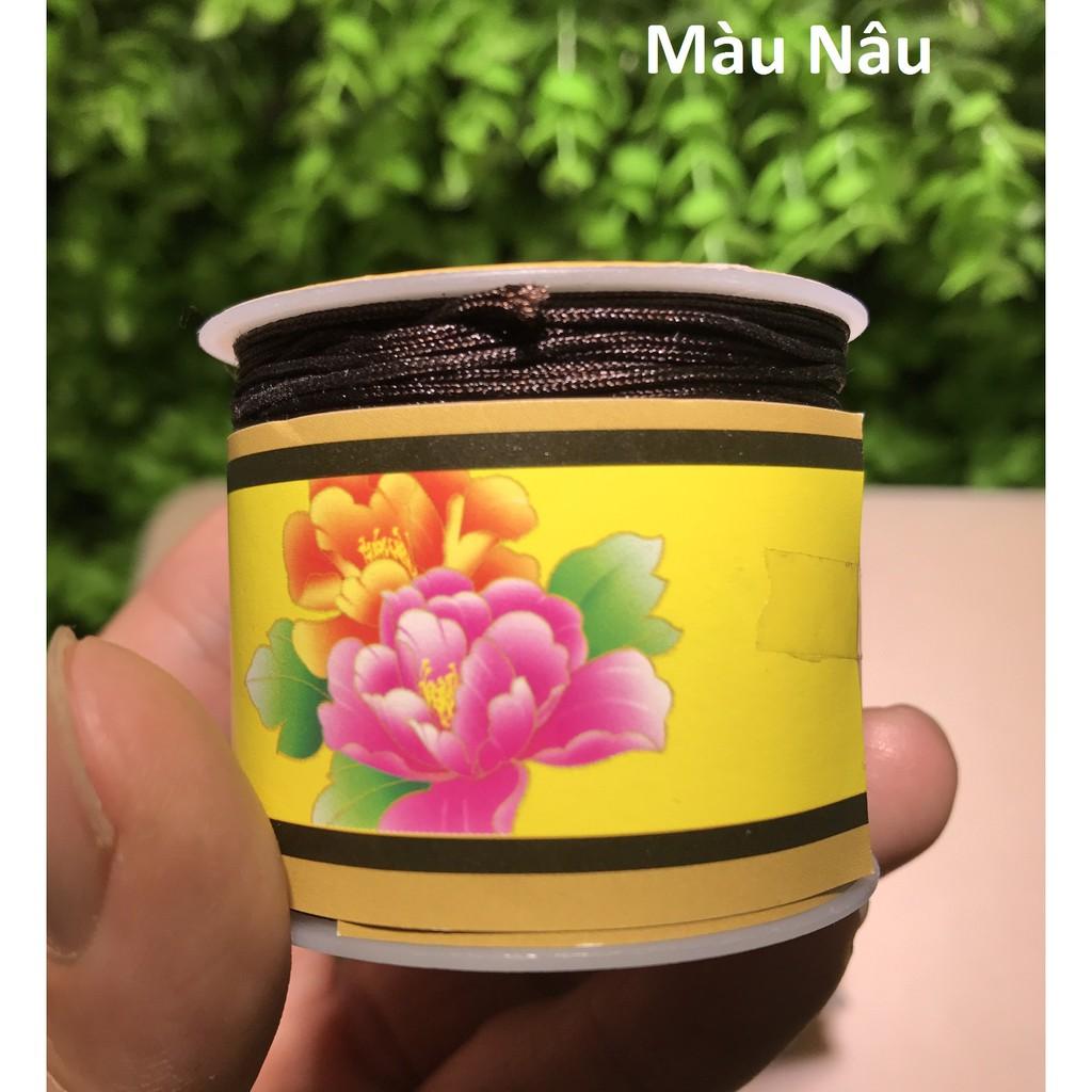 Cuộn dây dù, dây tim để tết vòng và làm đồ Handmade size 0,8mm