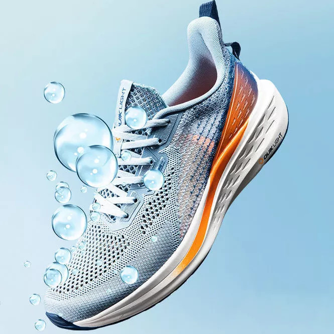 Giày Thể Thao Nam AZARA- Sneaker Màu Đen - Xanh, Giày Thể Thao Chạy Bộ Thoải Mái, Vải Thoáng Khí, Êm Chân - G5416