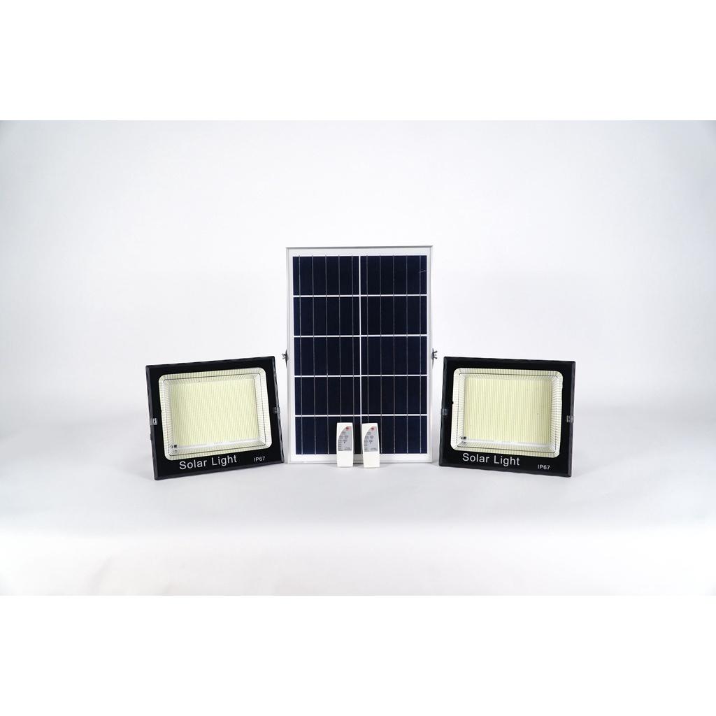 Đèn pha năng lượng mặt trời VINAPIN-TJ 1 khoang led khổng lồ siêu sáng - Nhiều công suất + tấm PIN lớn + chống nước