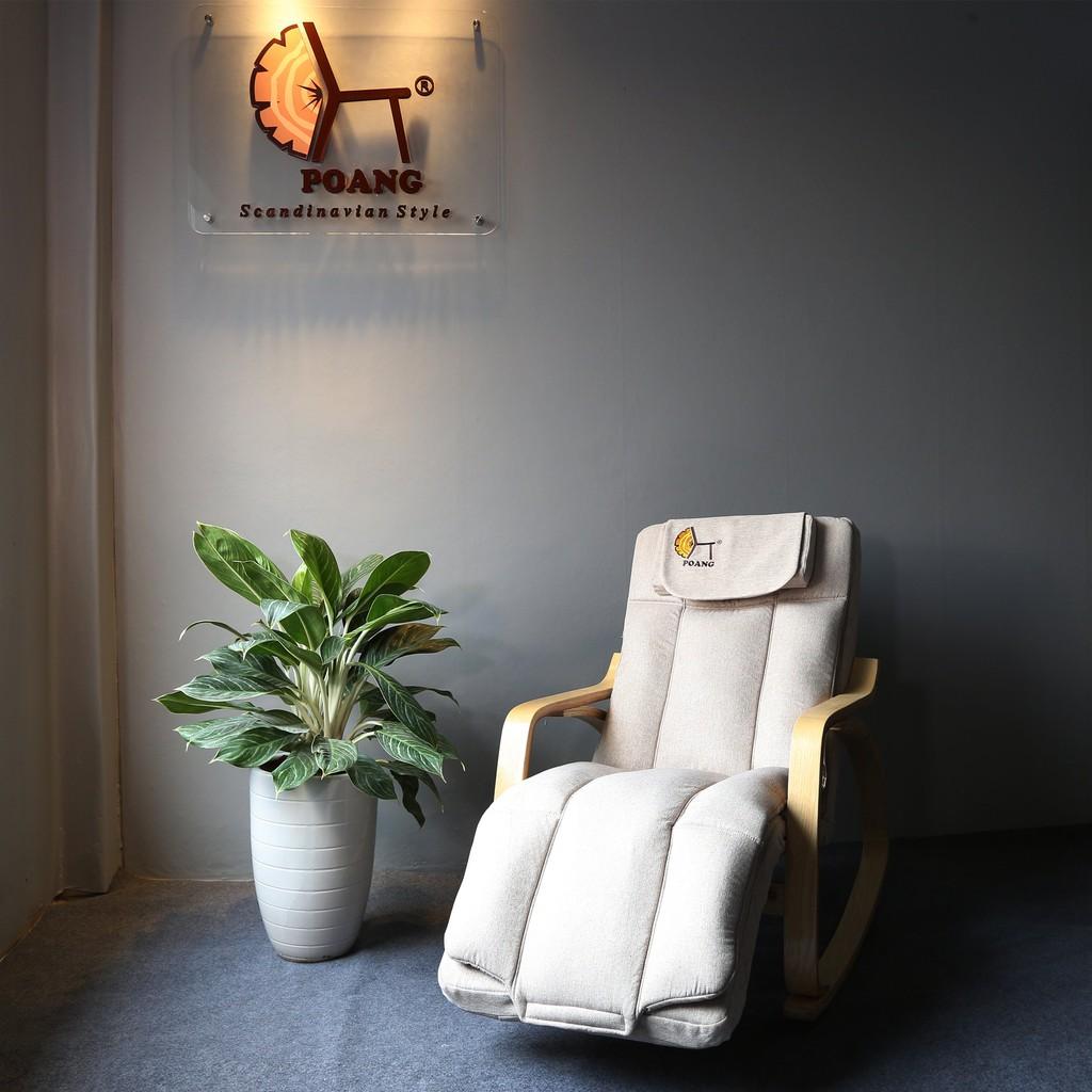 Ghế Poang massage - ghế thư giãn bập bênh đệm massage