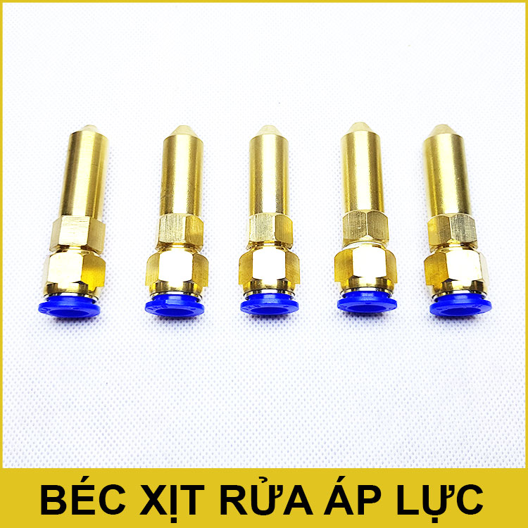 Béc đồng 1 tia xịt rửa xe máy lạnh 50mm