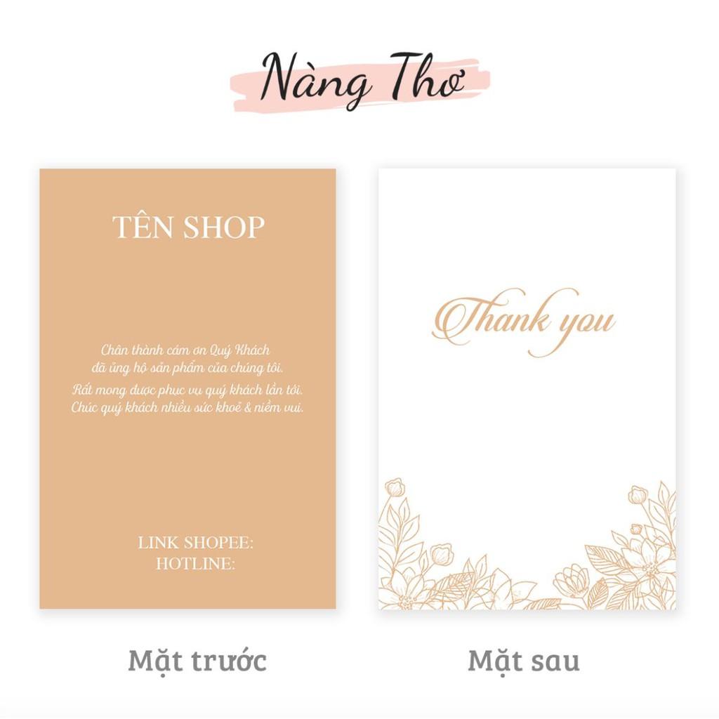 In card visit in name card in danh thiếp giá rẻ