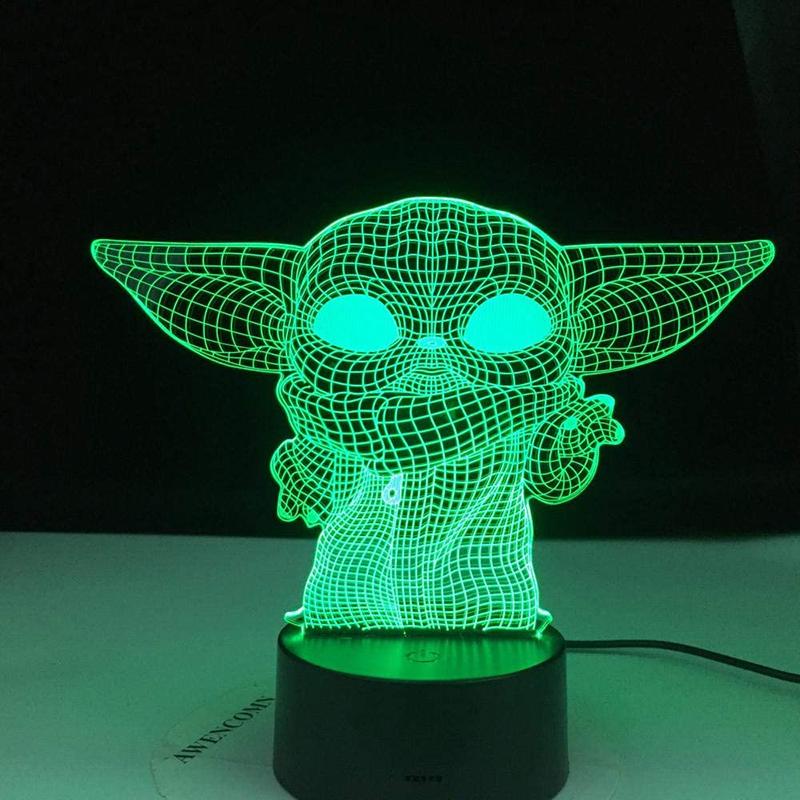 Đèn Ngủ Trang Trí Hình 3d Độc Đáo