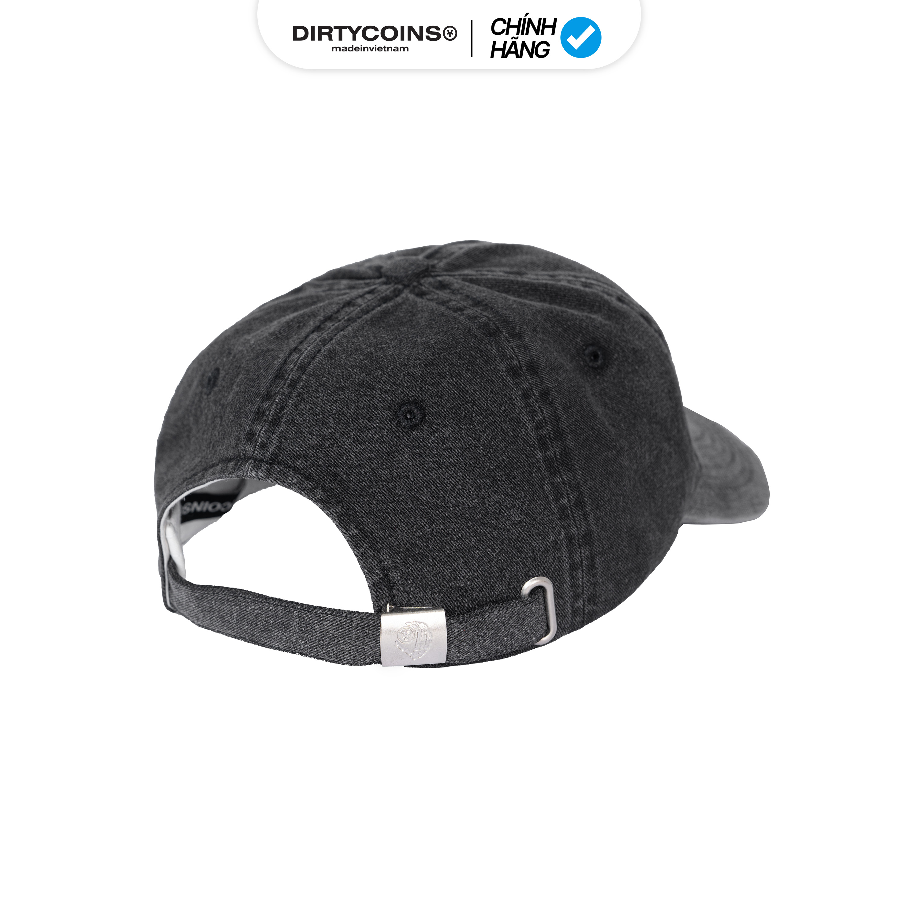 Nón DirtyCoins Logo University Denim Cap - Black