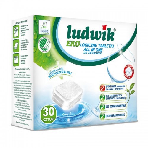 Viên rửa bát ludwik Eco All in One cho máy rửa bát- 30 viên