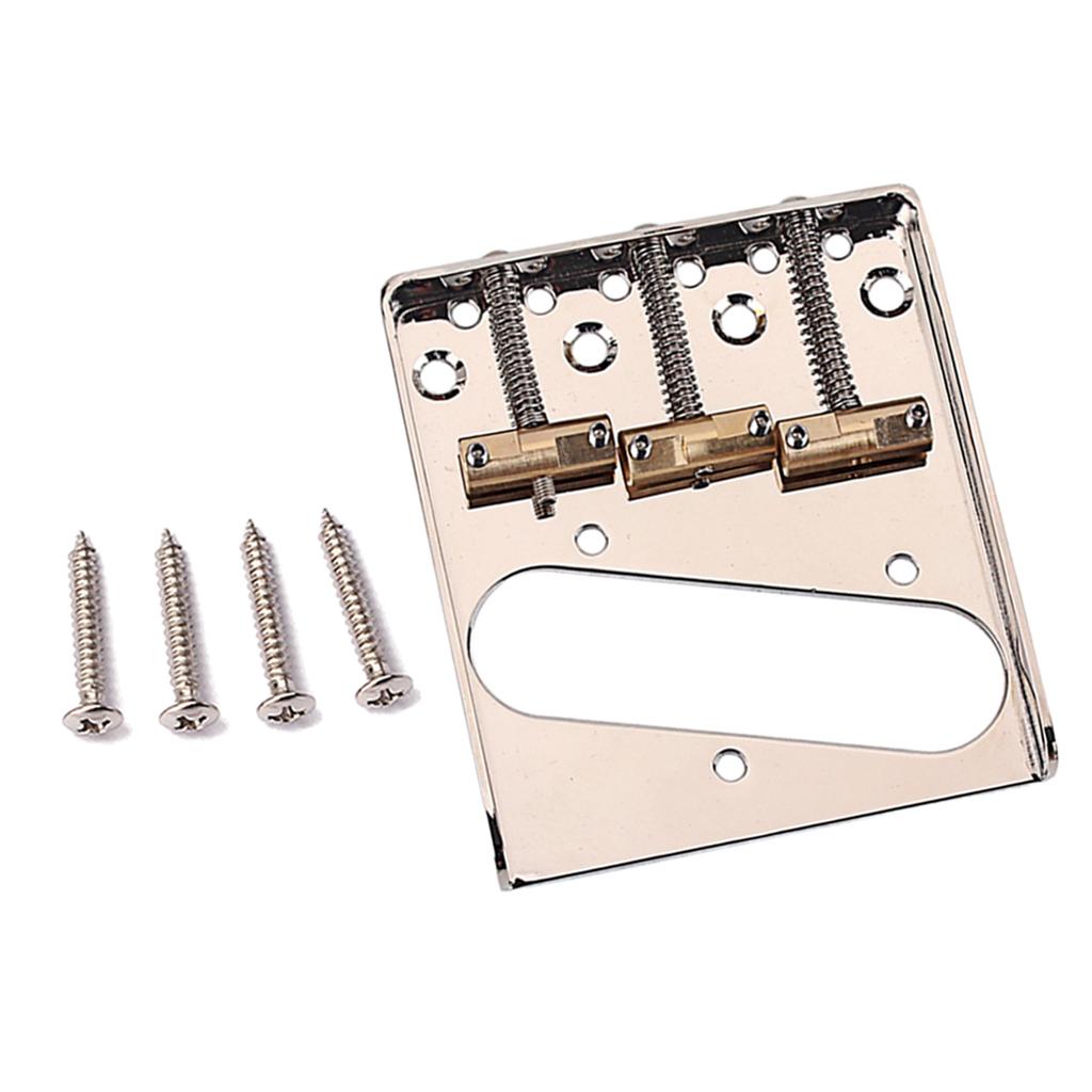 Vintage Phong Cách Cố Định Đàn Guitar Điện Cầu Đồng Yên Ngựa TL Cầu