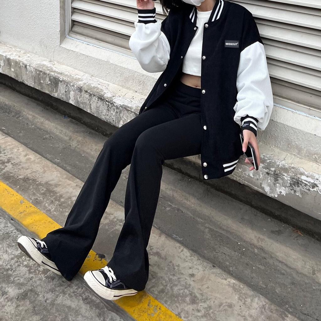 Áo Khoác BOMBER Chữ MISS Unisex