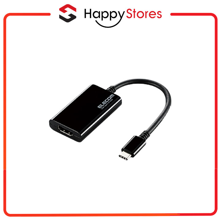 Thiết bị chuyển đổi USB Chuẩn C sang HDMI ELECOM AD-CHDMIBK - Hàng chính hãng