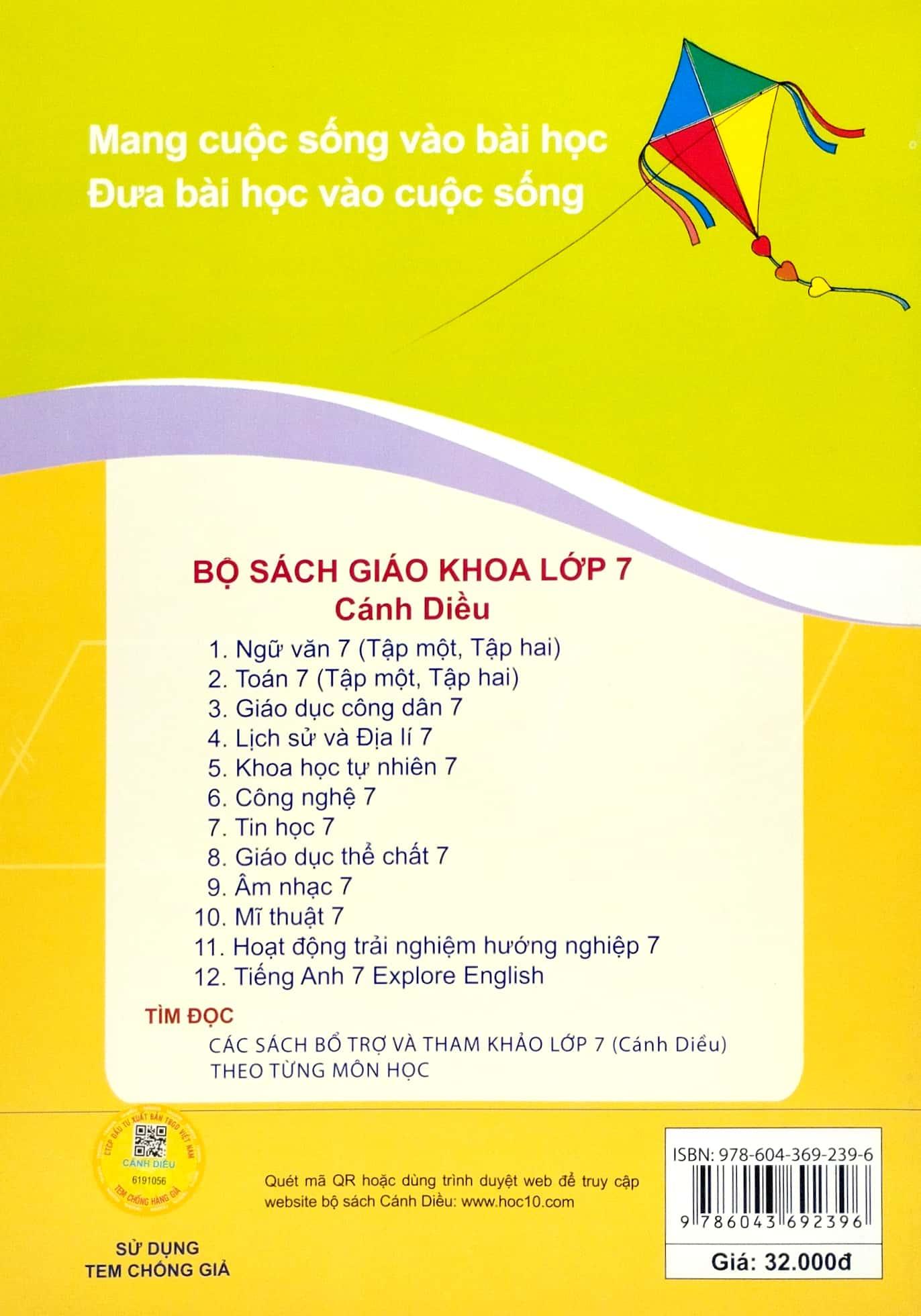 Vở Bài Tập Toán 7 - Tập 2