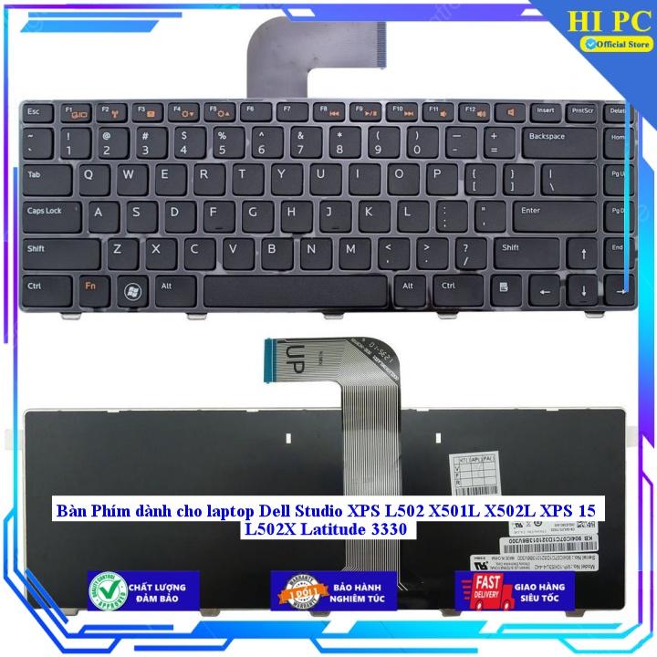 Bàn Phím dành cho laptop Dell Studio XPS L502 X501L X502L XPS 15 L502X Latitude 3330 - Hàng Nhập Khẩu THƯỜNG - MỚI 100
