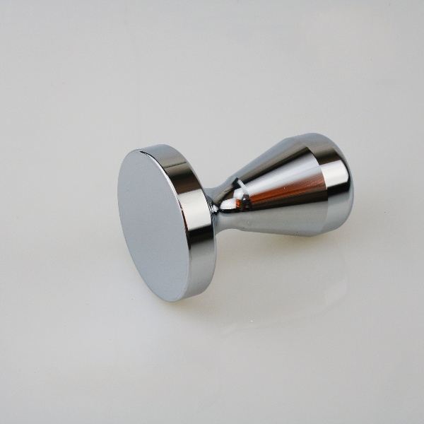 Tamper nén cà phê 51mm - Đáy phẳng - Màu Bạc - Khối lượng 500g - Thép chống gỉ