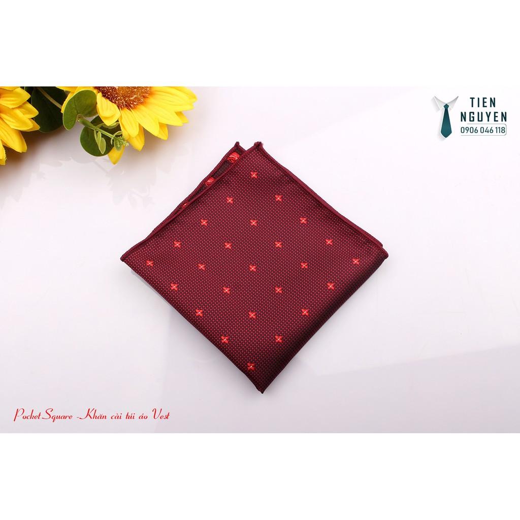 NHIỀU MẪU Khăn Cài Túi Áo Vest - Pocket Square - Phụ Kiện Cài Áo