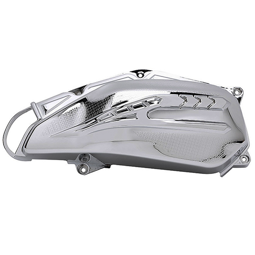 Ốp Pô E AirBlade 2020 , SH Mode, Vario 2018 - 2019  Xi Mạ Inox, Crom MS2487 -  Tặng Thêm 1 Móc Khóa Lò Xo Inox