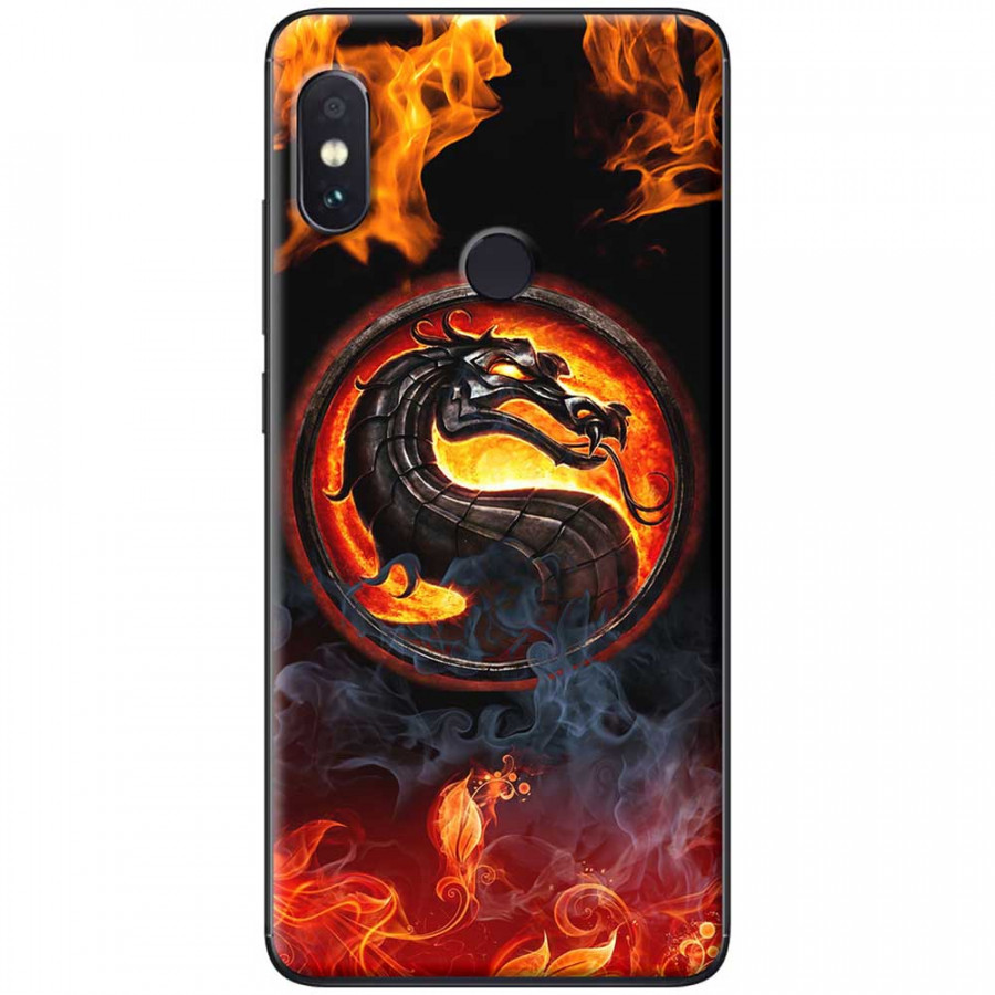 Ốp lưng dành cho Xiaomi Redmi Note 6 mẫu Rồng lửa