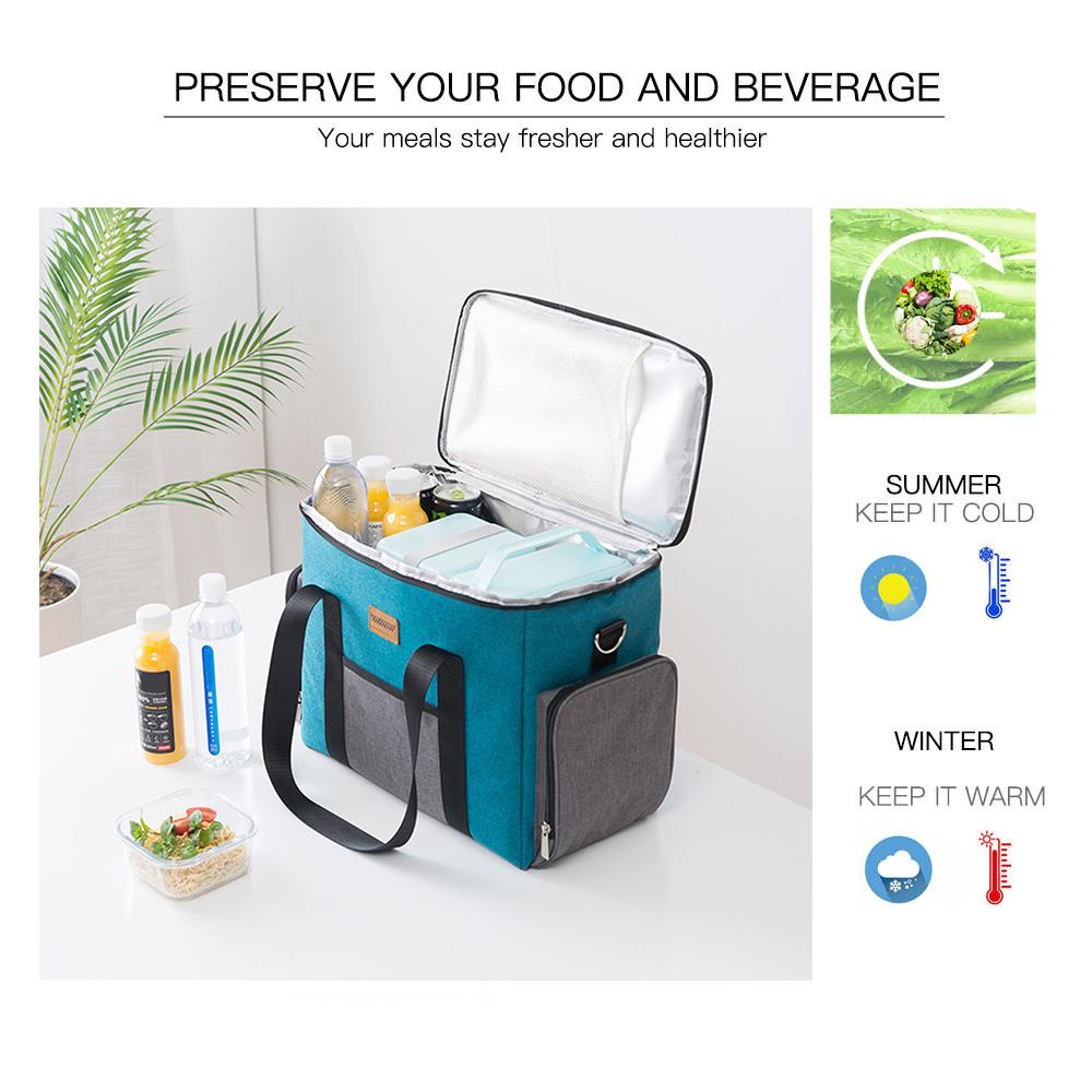 Hộp đựng đồ ăn trưa cách nhiệt chống rò rỉ di động cho Cắm trại ngoài trời