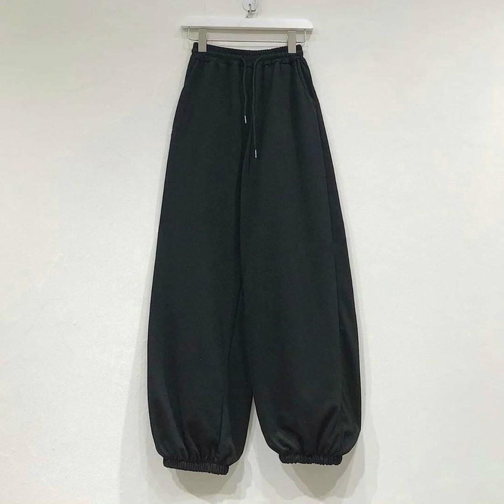 Quần Jogger Nữ Dài Ống Rộng Có Bo SIMPLE Ulzzang