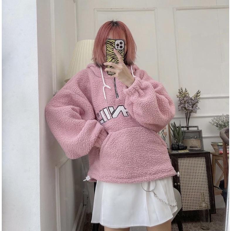 Hoodie vải Lông Cừu OhNil