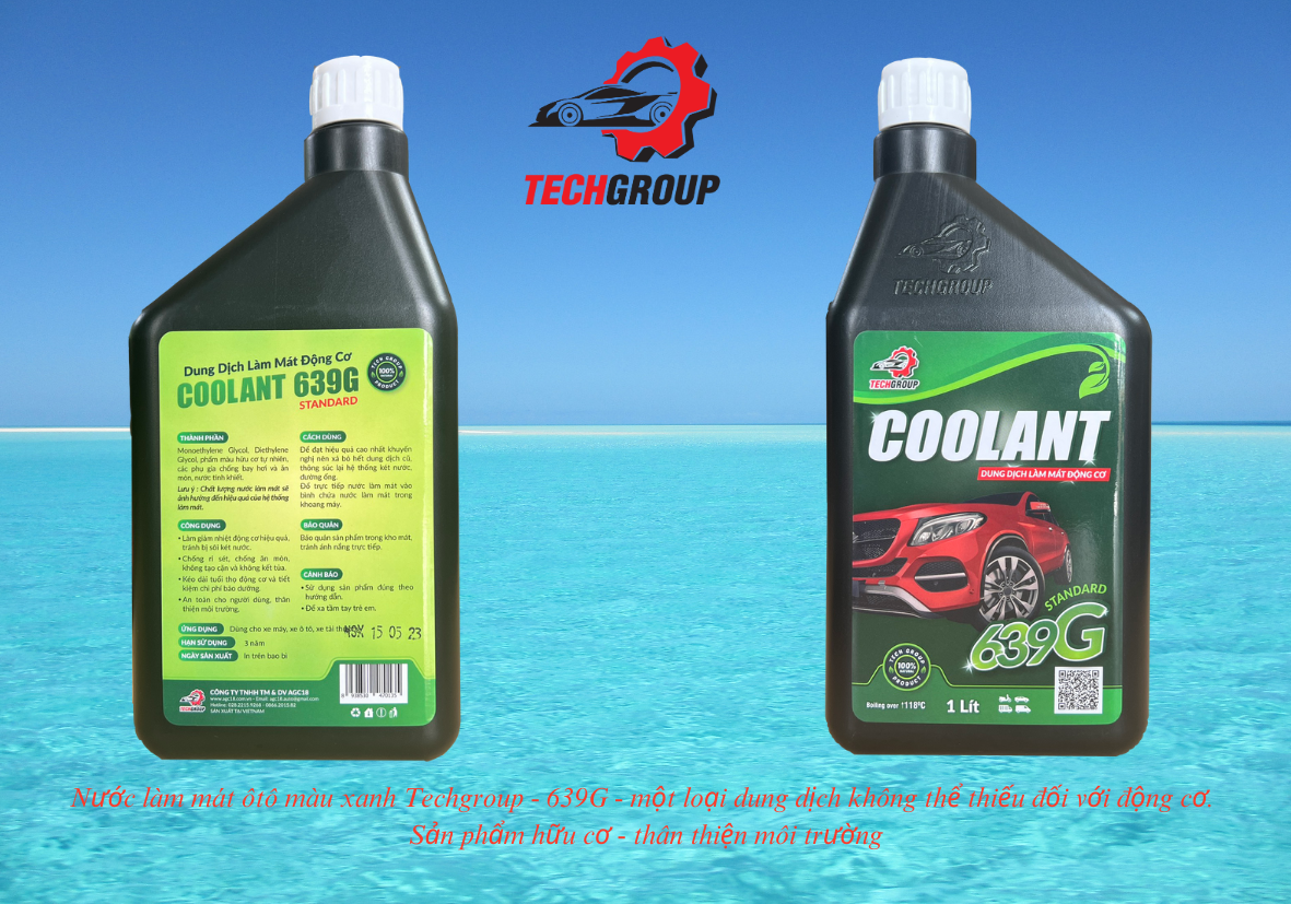 DUNG DỊCH LÀM MÁT ĐỘNG CƠ TECHGROUP COOLANT 639