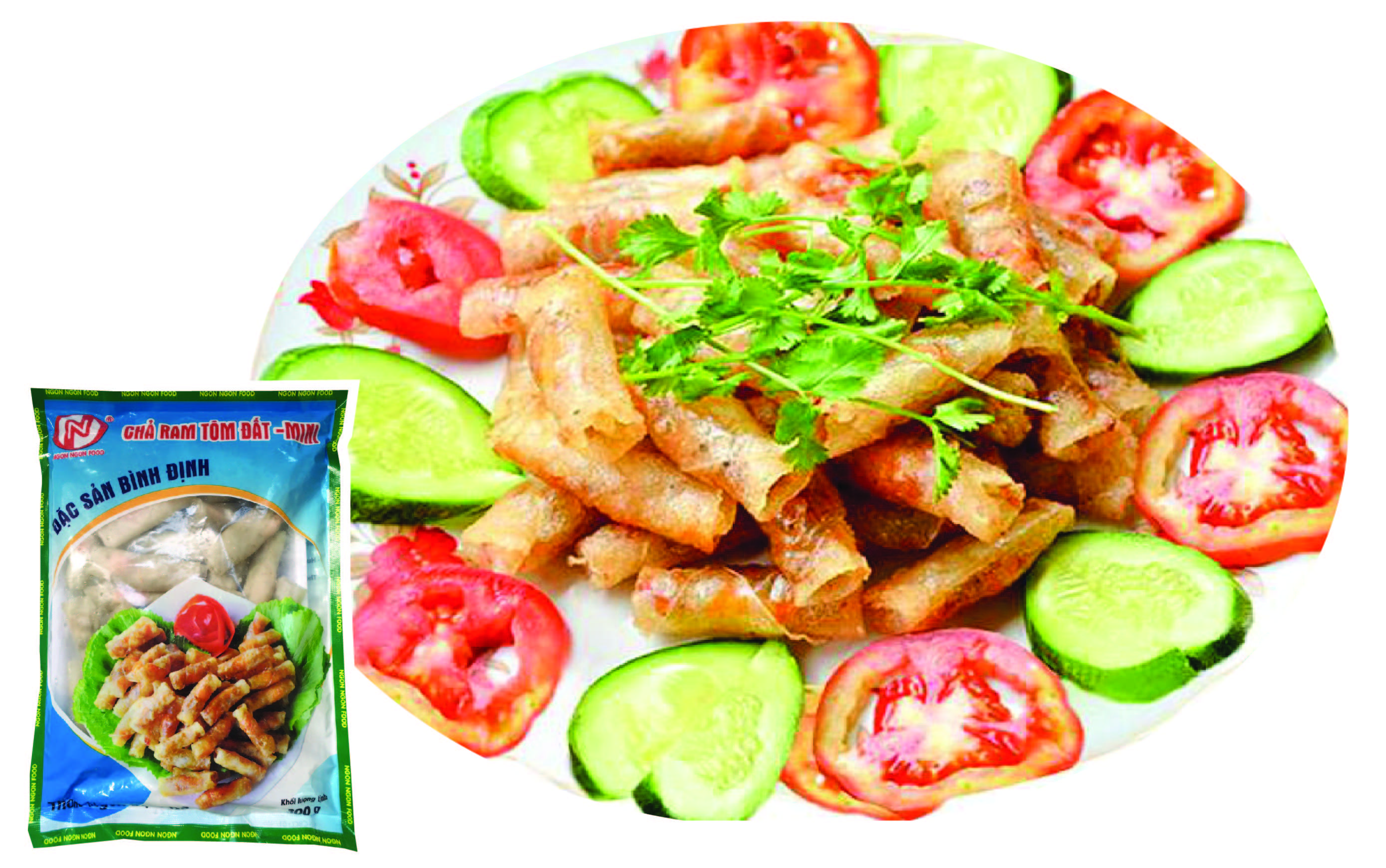 Chả Ram tôm đất Mini