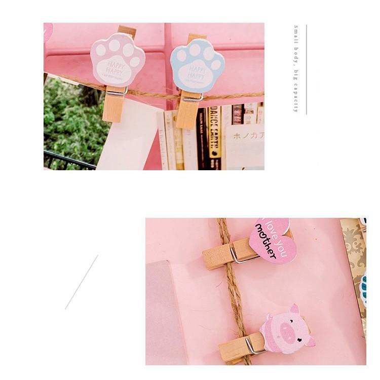 SET 10 KẸP ẢNH SIÊU CUTE