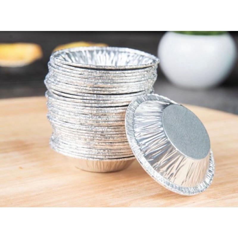 Set 20 Cốc Giấy Nhôm Làm Bánh Tart