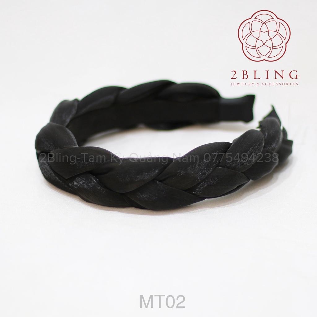 Cài tóc- Mấn tóc 2BLING vải phi lụa thời trang MT02