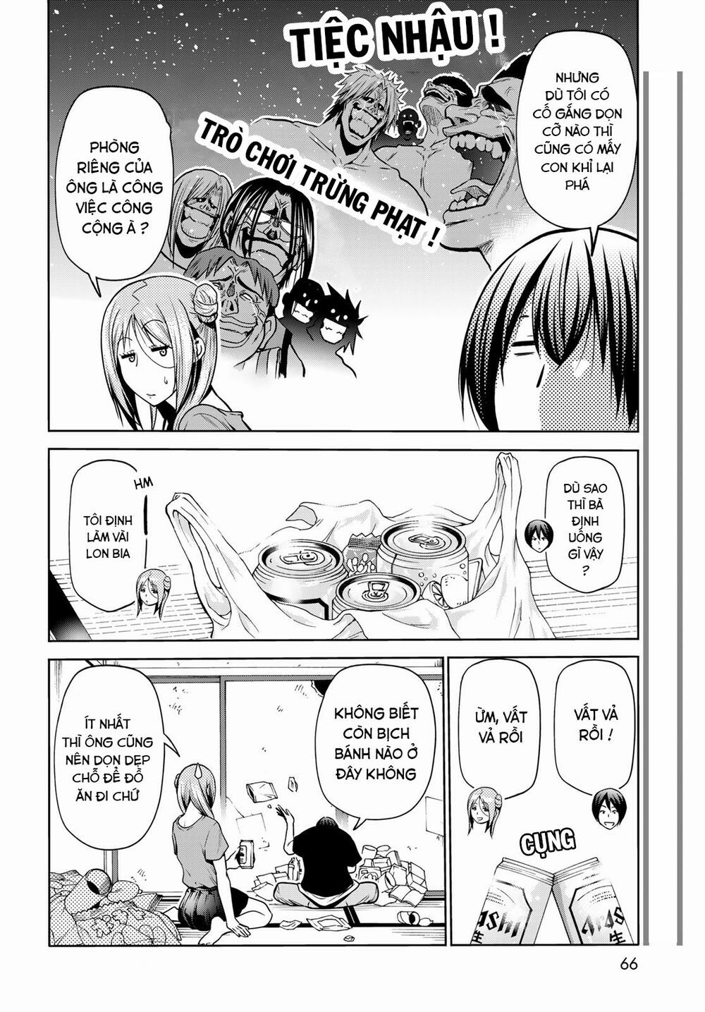 cô gái thích lặn - grand blue chapter 71.1 10