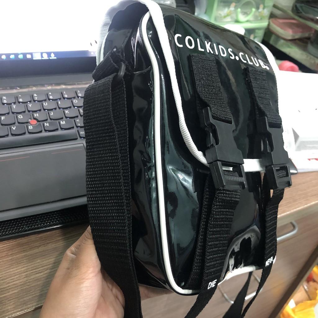 Túi Đeo Chéo Colkids Club - Black Plastic Mini Bag (Full Tag + Giấy Thơm)