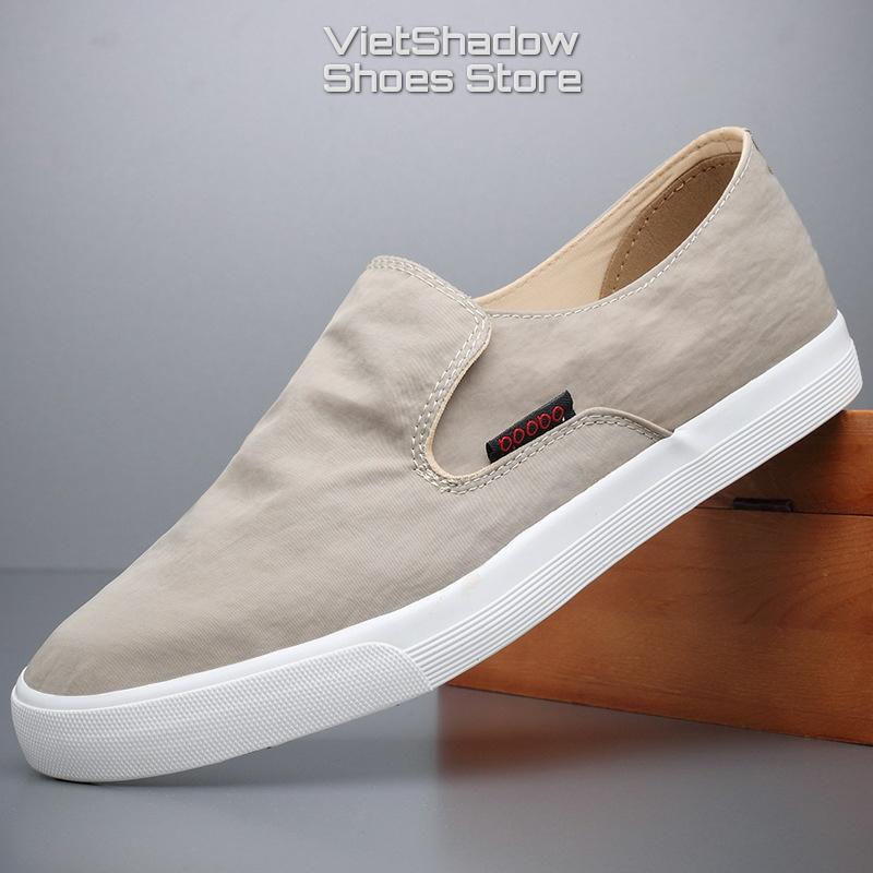 Slip on nam - Giày lười vải nam cao cấp BAODA - Vải polyester 9 màu tuyệt đẹp - Mã 20042