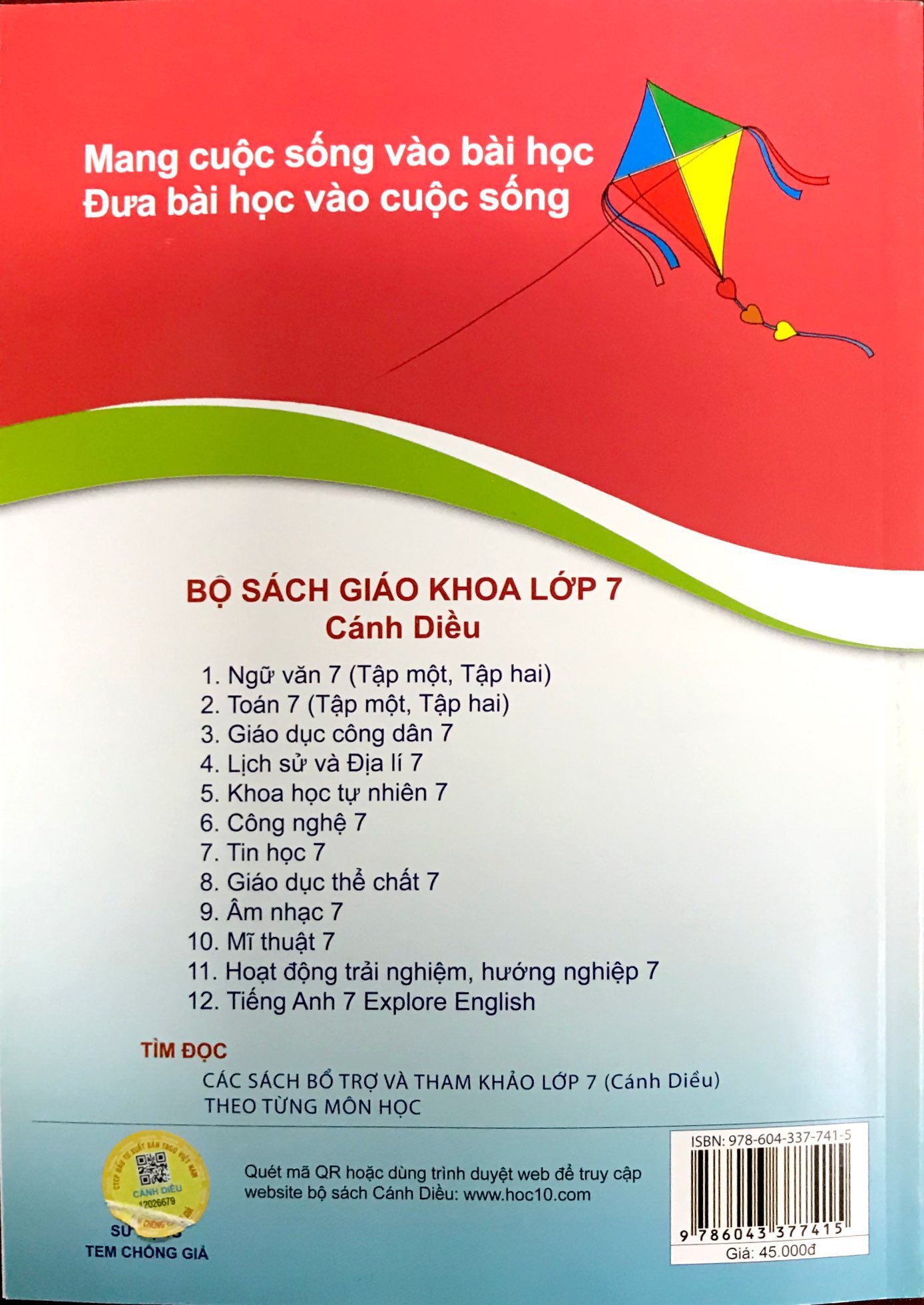 Sách Kế Hoạch Bài Dạy Ngữ Văn Lớp 7 Tập 1 - Cánh Diều