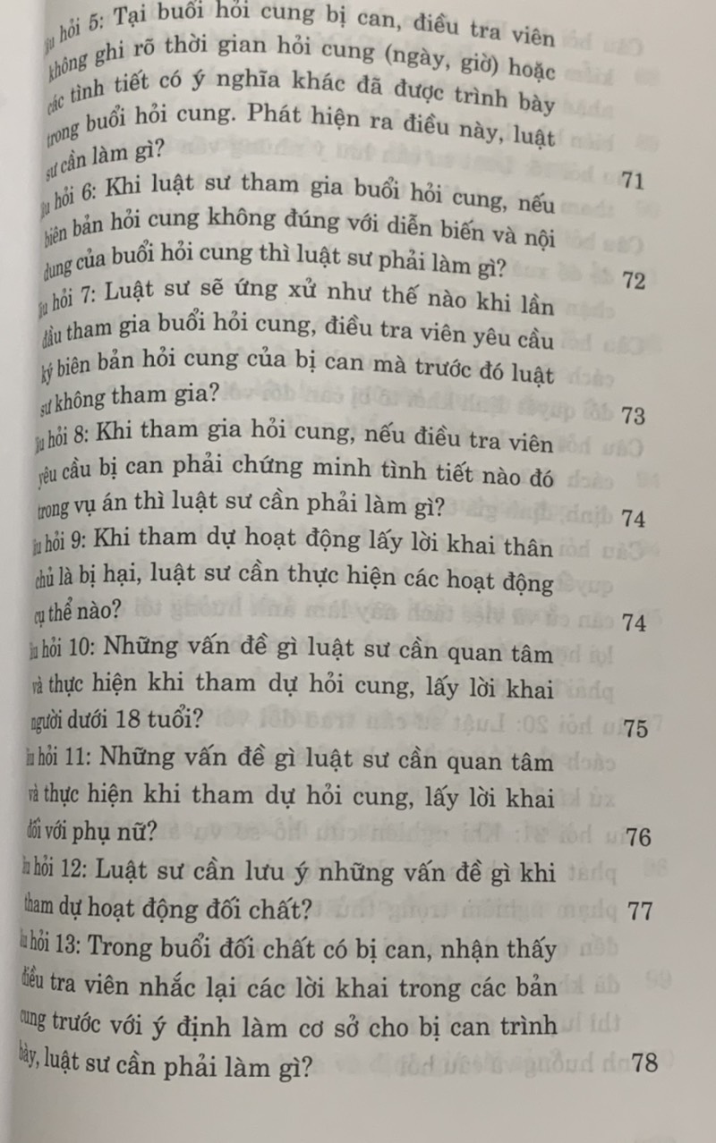 Cẩm nang hướng dẫn thực hành đại diện tranh tụng trong vụ án hình sự