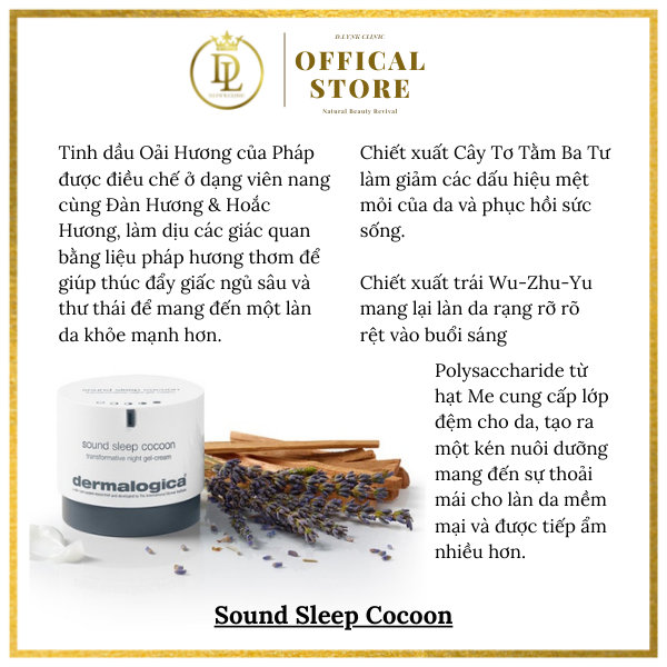 Kem dưỡng da phục hồi ban đêm dành cho mọi làn da Dermalogica Sound Sleep Cocoon 50ml