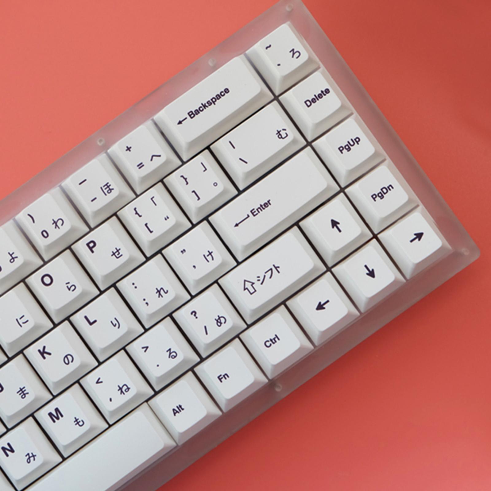 137-Key Keycaps Kit for Cherry Profile for MX Gaming Mechanical Keyboard