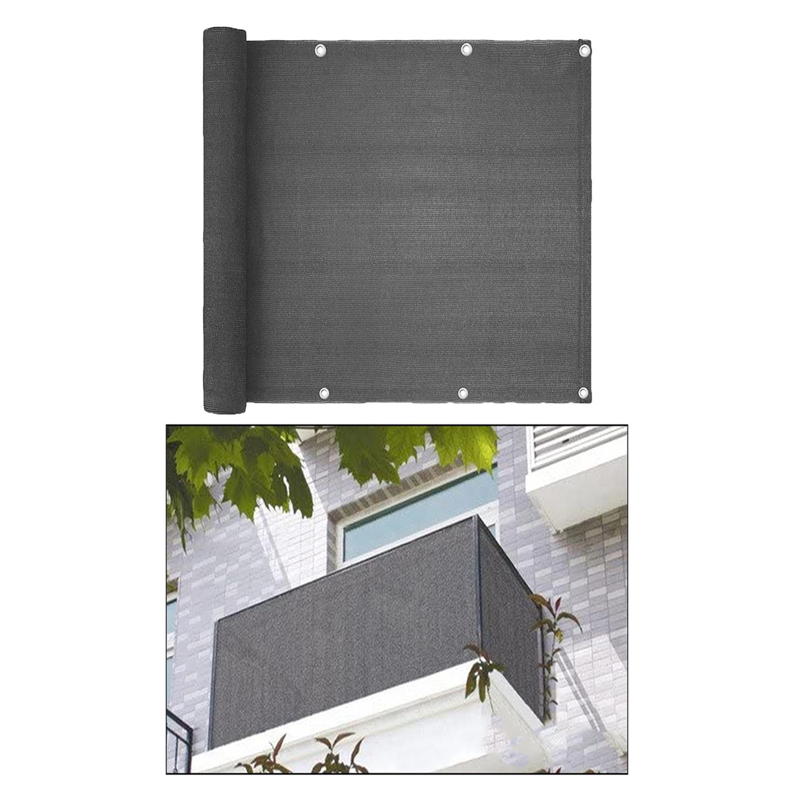Commercial Fence Privacy Screen Windproof Cooling for Balcony Patio Pool